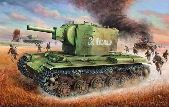 Trumpeter Russland KV-2 Panzer Bausatz