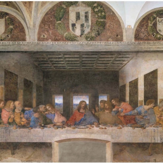 Puzzle CLEMENTONI Museum Collection: Das letzte Abendmahl 1000 Teile