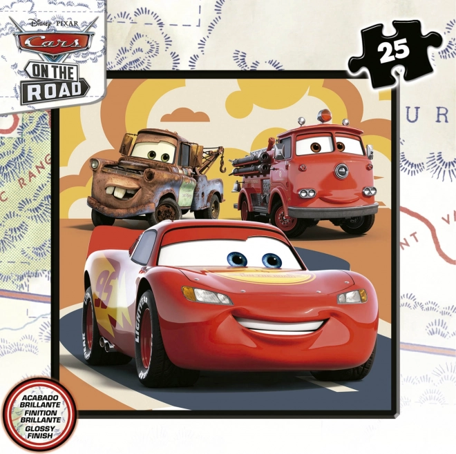 Puzzle im Koffer CARS 4 in 1