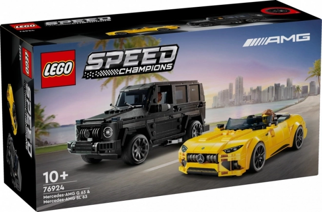 Mercedes-AMG G 63 und Mercedes-AMG SL 63 LEGO Speed Champions Bausatz