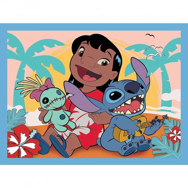 Lilo und Stitch Puzzle und Memo-Spiel Set