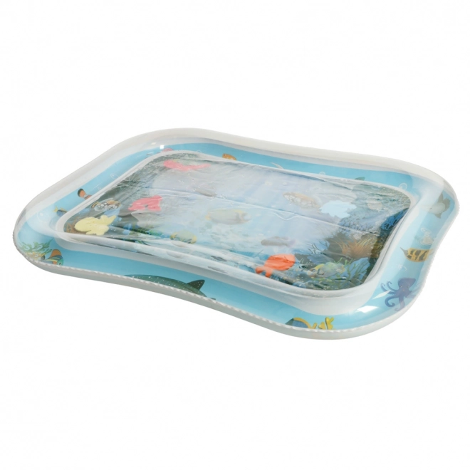 Sensorische Wasserspielmatte für Babys mit Fischen XXL 62x45 cm