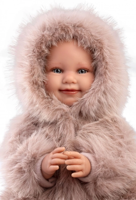 Llorens New Born realistische Puppe 45 cm mit Geräuschen