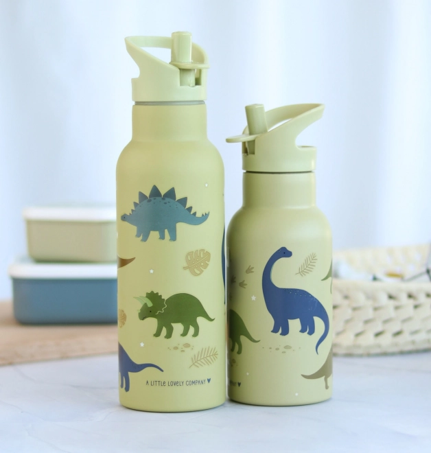 A Little Lovely Company Trinkflasche aus Edelstahl 500 ml – Dinosaurier