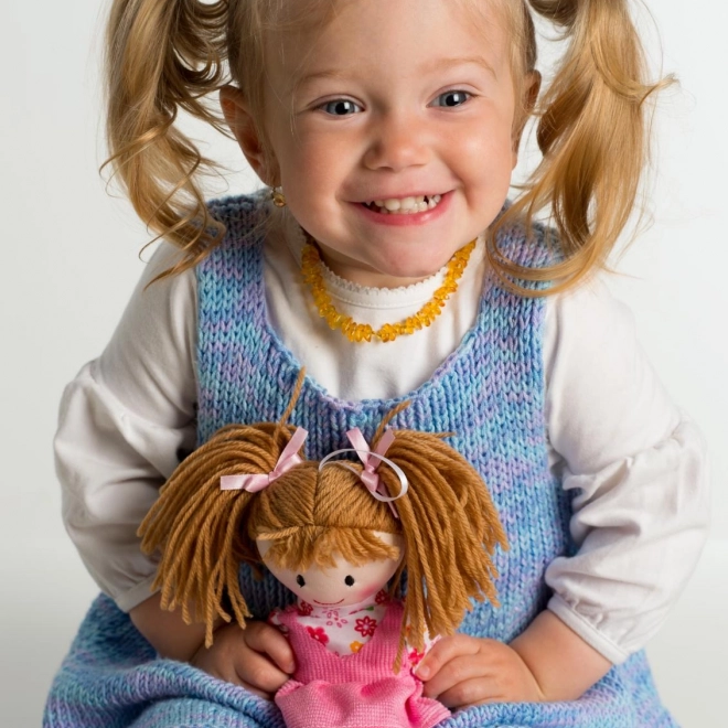 Stoffpuppe Anička 20 cm, spricht slowakisch