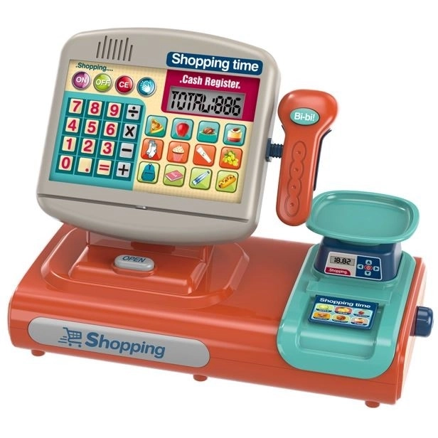 Spielzeugkasse mit Touchscreen