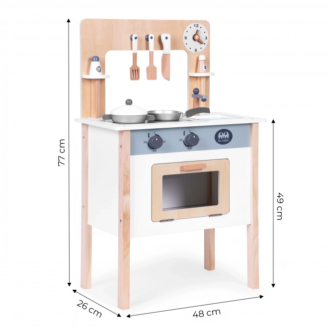 Holzspielküche mit Zubehör für Kinder