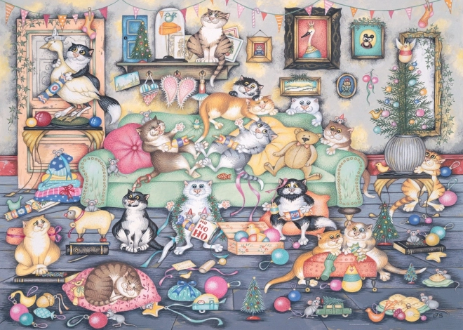 Ravensburger Puzzle 1000 Teile Katzen der Welt