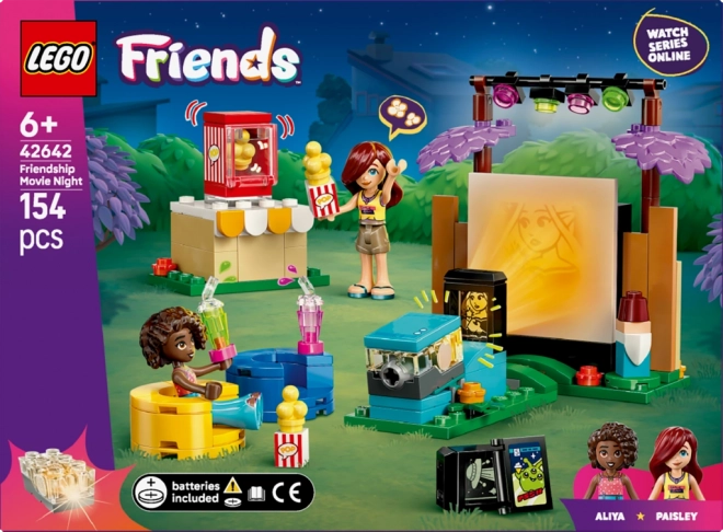 Lego Friends Filmabend mit Freunden