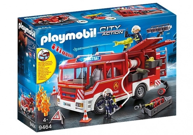 City Action Feuerwehr-Rettungsfahrzeug Spielset