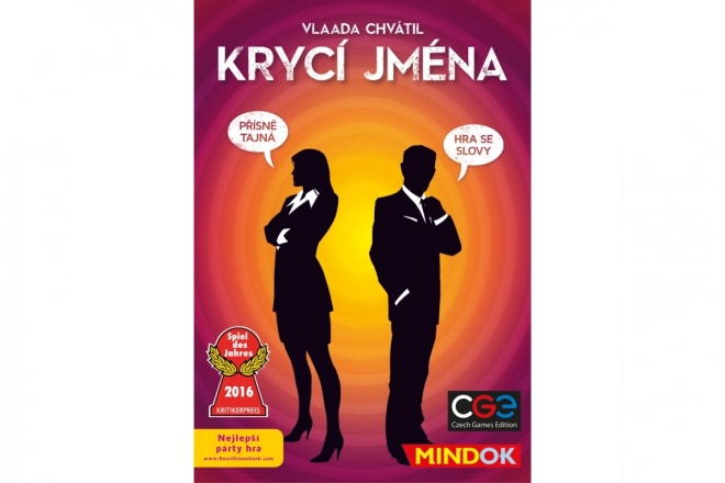 Gesellschaftsspiel Krycí jména