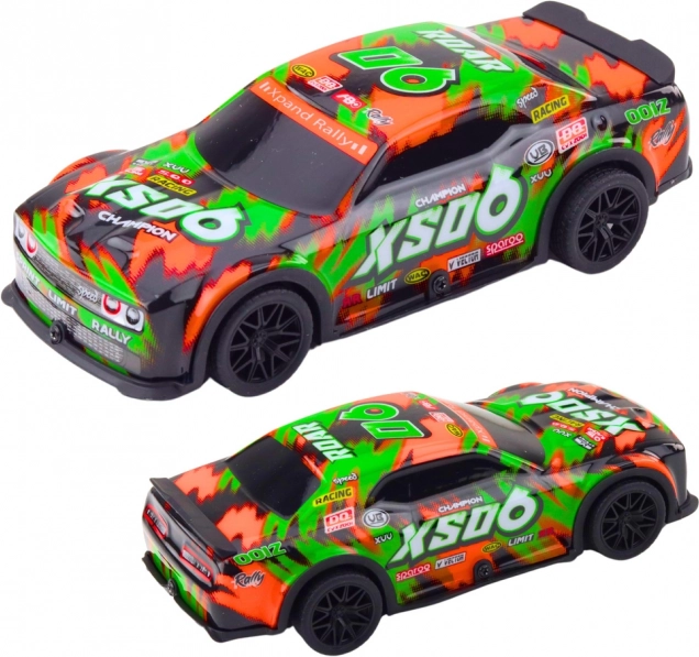 Rennwagen mit Reibungsantrieb Lichter Sounds