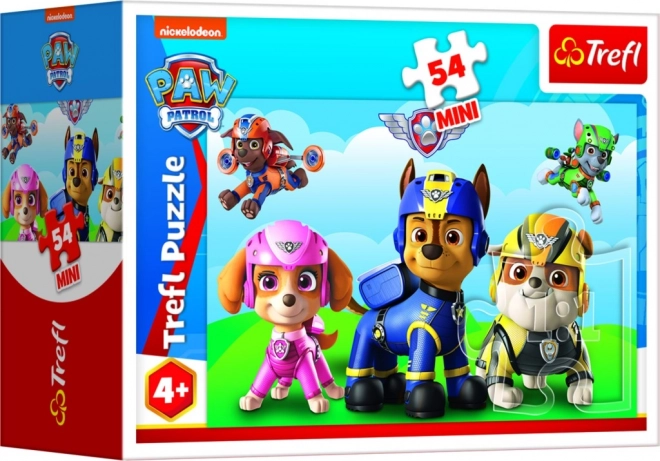 Minipuzzle Paw Patrol 54 Teile