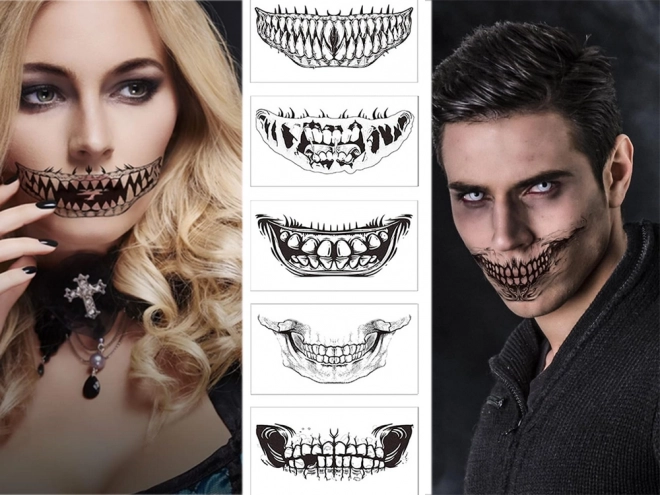 Halloween Tattoo Set