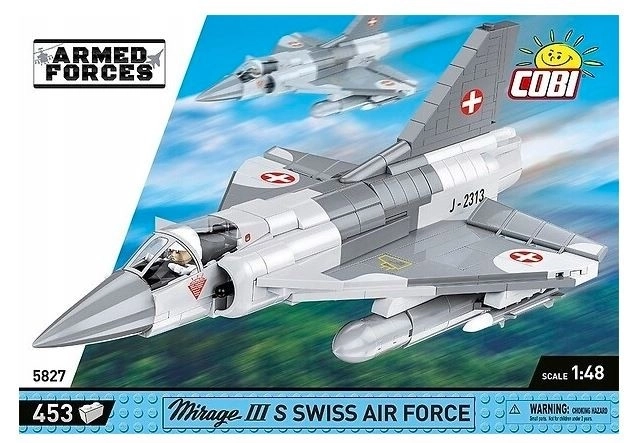 Kalter Krieg Mirage III RS Schweizer Luftwaffe Modellbausatz