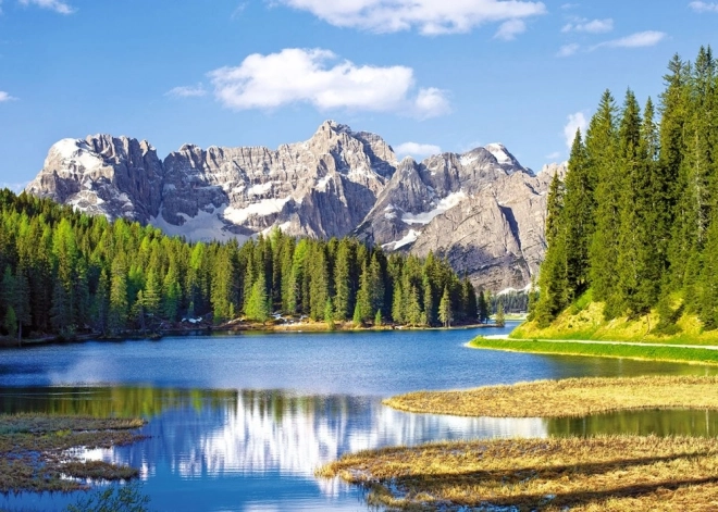 Puzzle 3000 Teile Misurina-See Italien