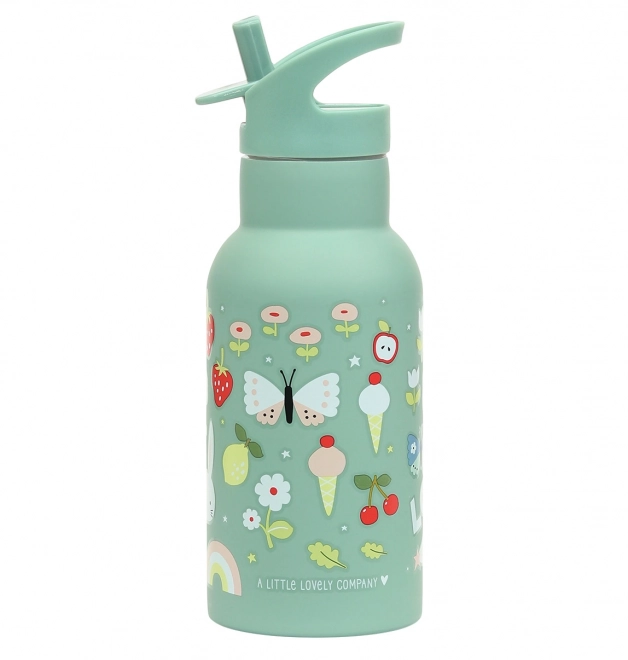 A Little Lovely Company Trinkflasche aus Edelstahl 500 ml – Freude