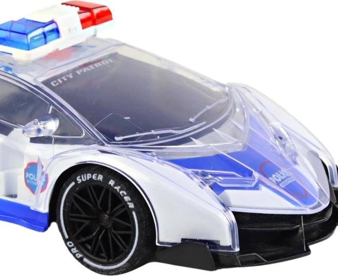 Sportliches Polizeidesign im Maßstab 1:16