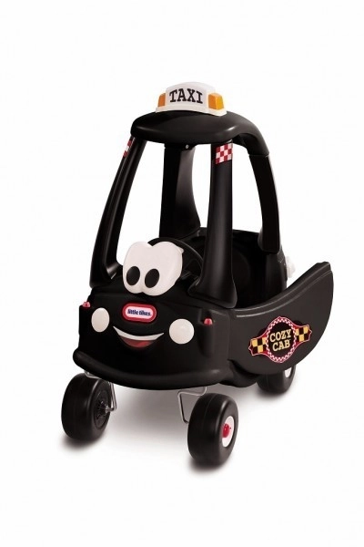 Schieber Auto Cozy Coupe Schwarzes Taxi – Schwarz