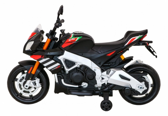 Elektromotorrad für Kinder Aprilia Tuono V4 Schwarz