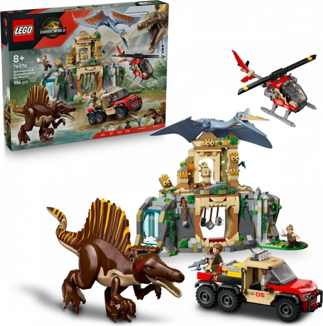 Jurassic World: Luftmission mit Quetzalcoatlus und Spinosaurus