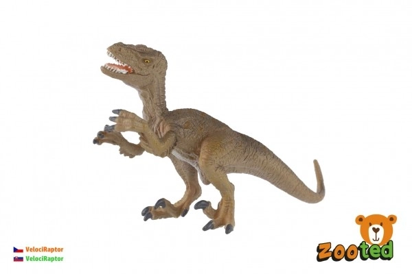 Velociraptor Plastikfigur 16cm im Beutel