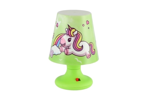 Mini Tischlampe mit Einhorn