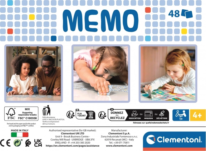 Clementoni Memo-Spiel Prinzessinnen