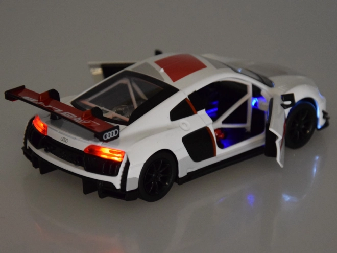 Metallmodell Sportwagen Audi R8 LMS 1:32 mit Sound und Licht