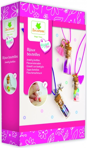 Herstellung von Mini-Schmuck aus Fläschchen