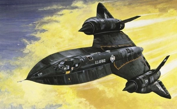 Italeri SR-71 Blackbird mit Drohne