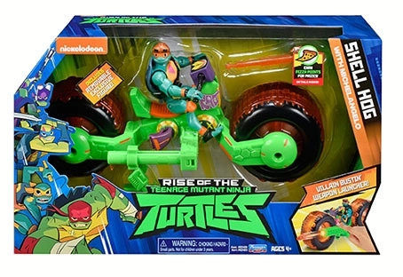 Ninja Turtles Motorrad mit Figur