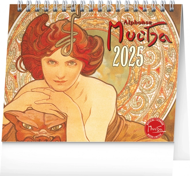 Tischkalender ALFONS MUCHA 2025