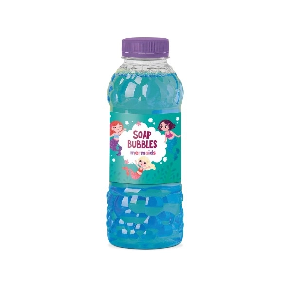 Bubbelwasser Meerjungfrau in Plastikflasche