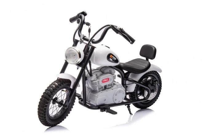 Elektrisches Motorrad 36V Weiß