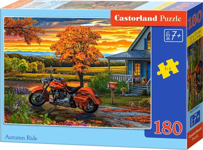 Herbstfahrt Puzzle 500 Teile