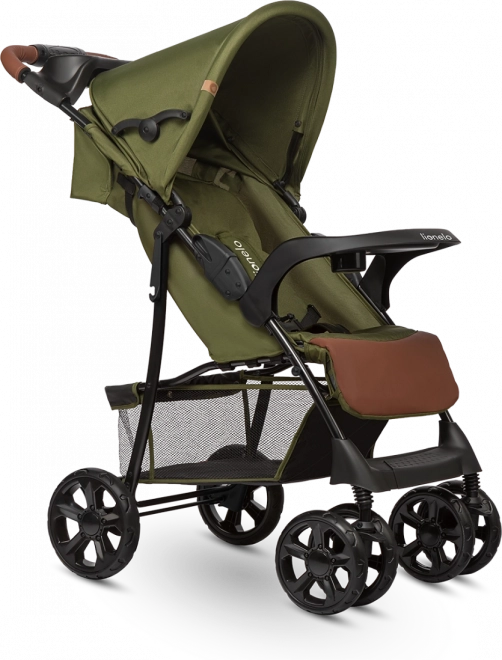 Lionelo Emma Plus Kinderwagen Grün – Waldgrün