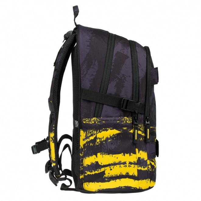 BAAGL 3er Set Skate Dune: Rucksack, Federmäppchen, Beutel