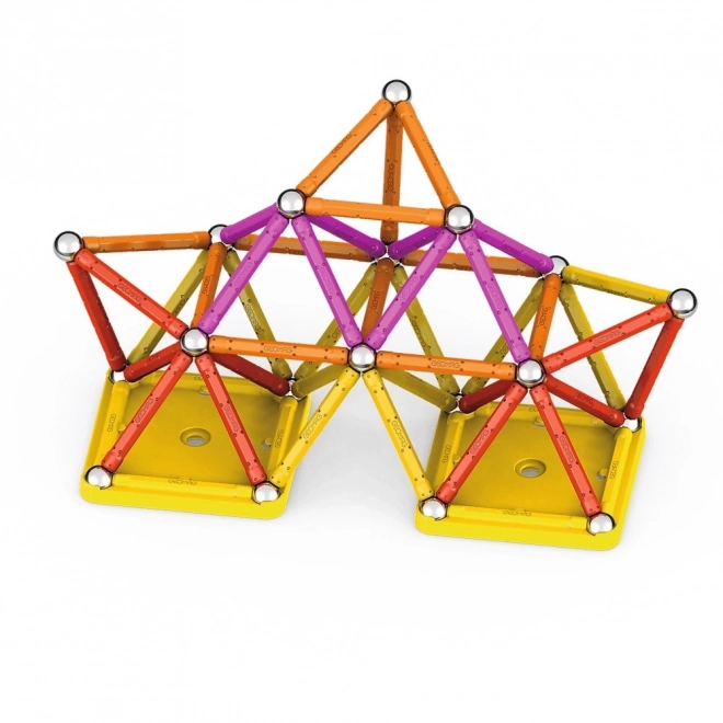 Magnetische Bausteine Classic Recycled 93 Teile Orange