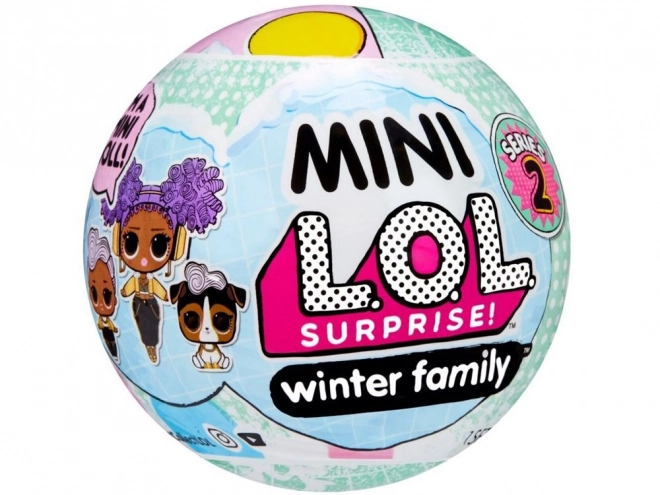 Mini L.O.L. Surprise Winter Familie Winterkugel mit Puppen