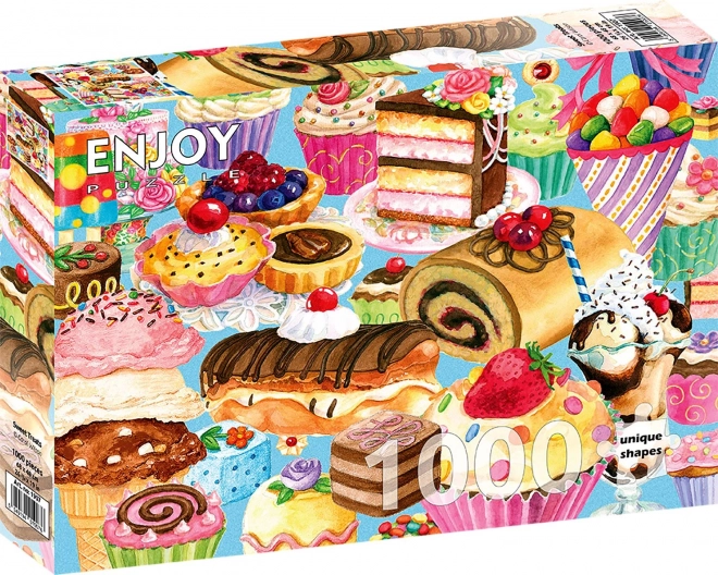 ENJOY Puzzle Süße Leckereien 1000 Teile