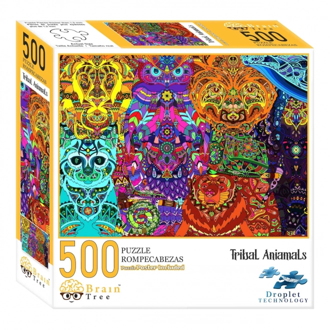 Tierstämme Puzzle 500 Teile