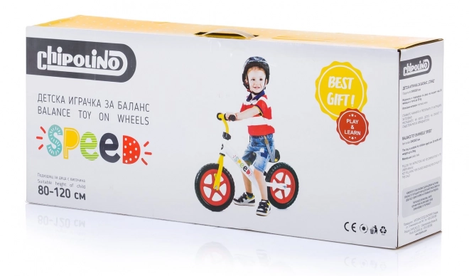 CHIPOLINO Laufrad Speed Blue