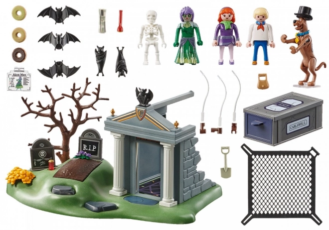 Scooby-Doo Abenteuer auf dem Friedhof Spielfiguren-Set