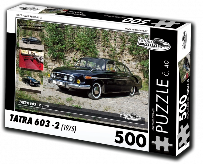 Retro-Autos Puzzle Tatra 603-2 (1975) 500 Teile