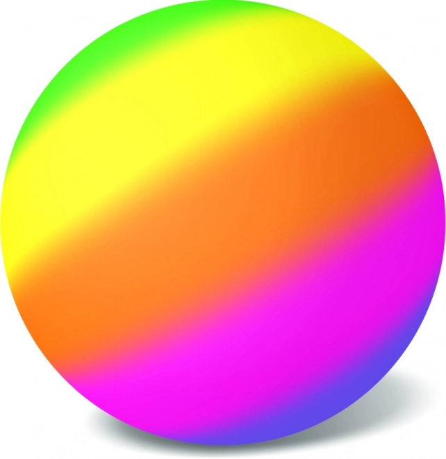 Dreifarbiger Fluo-Ball 14 cm
