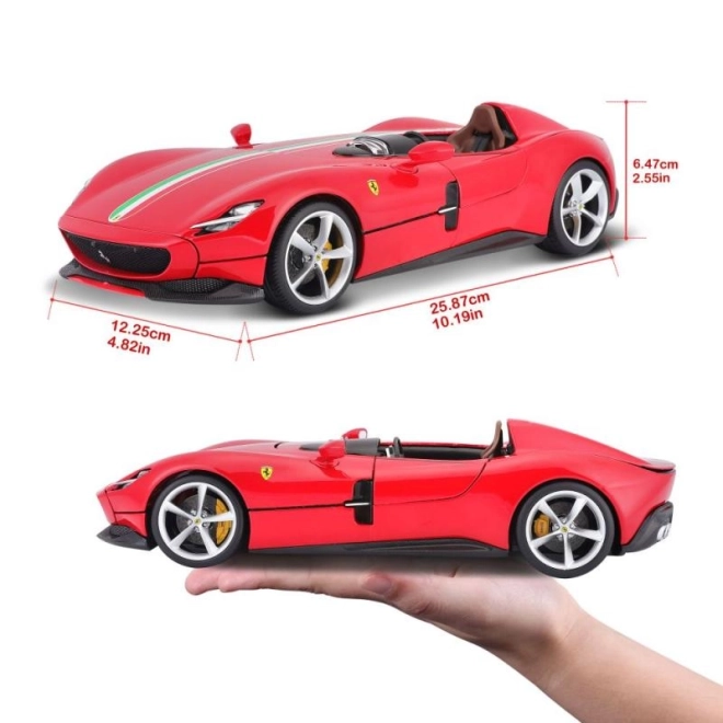 Bburago Ferrari Signature Serie Monza SP-1 Modellauto