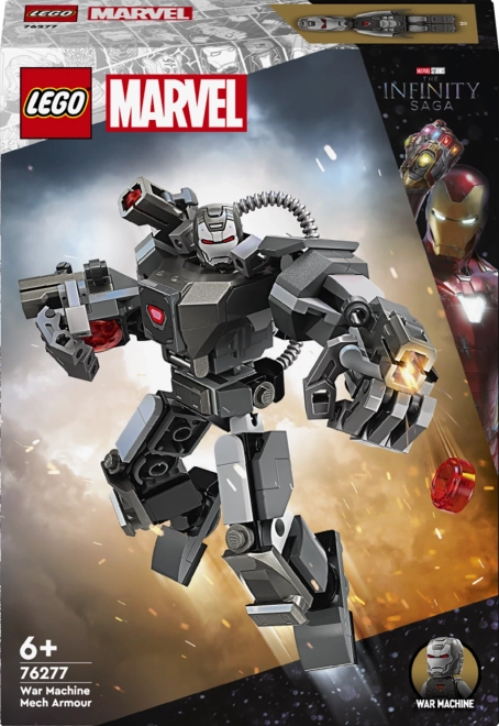 Lego Marvel Mechanischer War Machine Anzug