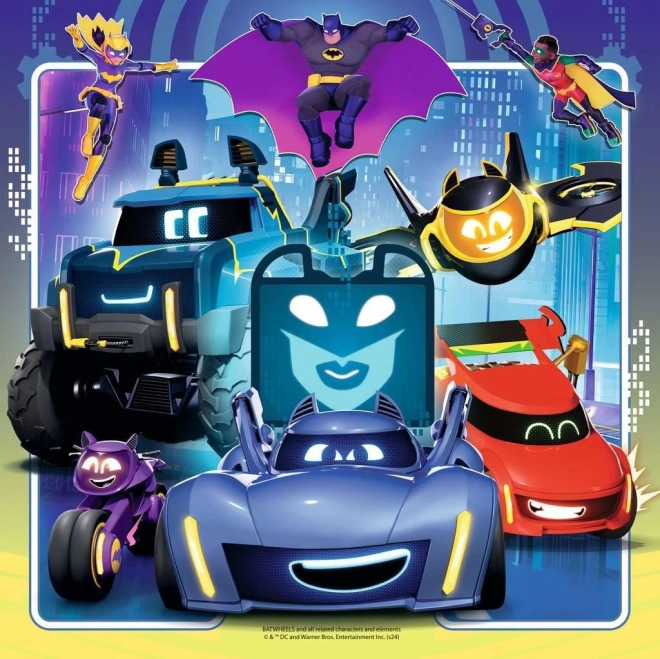 Ravensburger Puzzle BATWHEELS 3x49 Teile