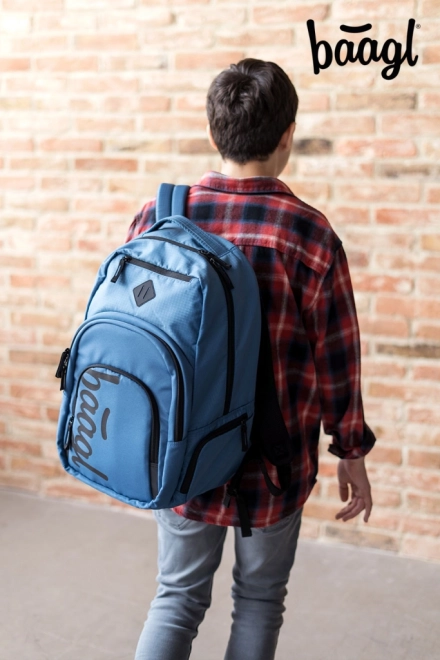 Baagl Rucksack Coolmate Ocean Blau